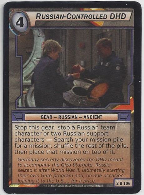 Russian Controlled DHD
